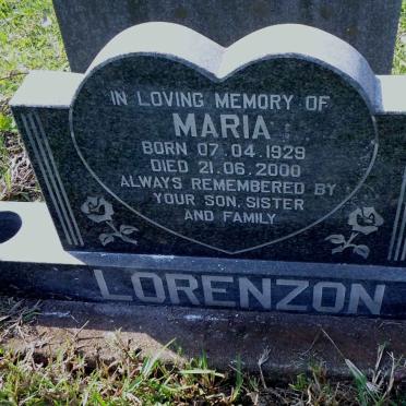 LORENZON Maria 1929-2000