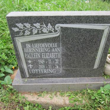 LOTTERING Pauleen Elizabeth 1949-2008
