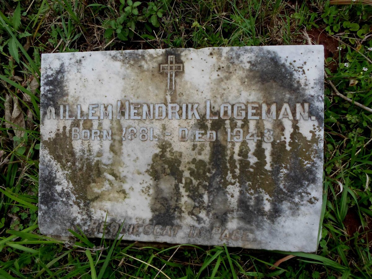 LOGEMAN Willem Hendrik 1881-1943