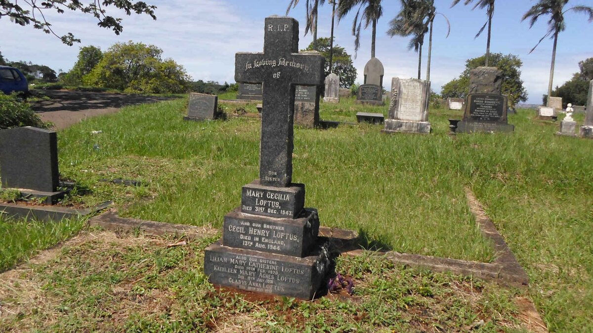 LOFTUS Mary Cecilia -1943 :: LOFTUS Cecil Henry -1944 :: LOFTUS Lilian Mary Catherine -1970