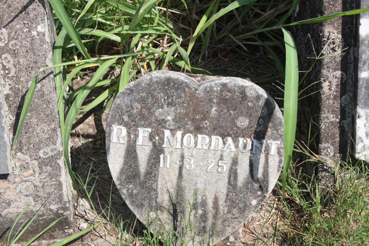 MORDAUNT. R.E. -1925