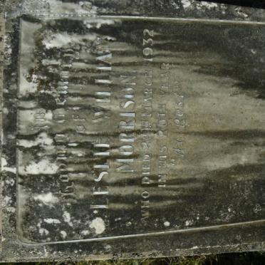 MORRISON Leslie William -1932