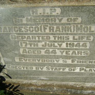 MOLINO Francesco -1944