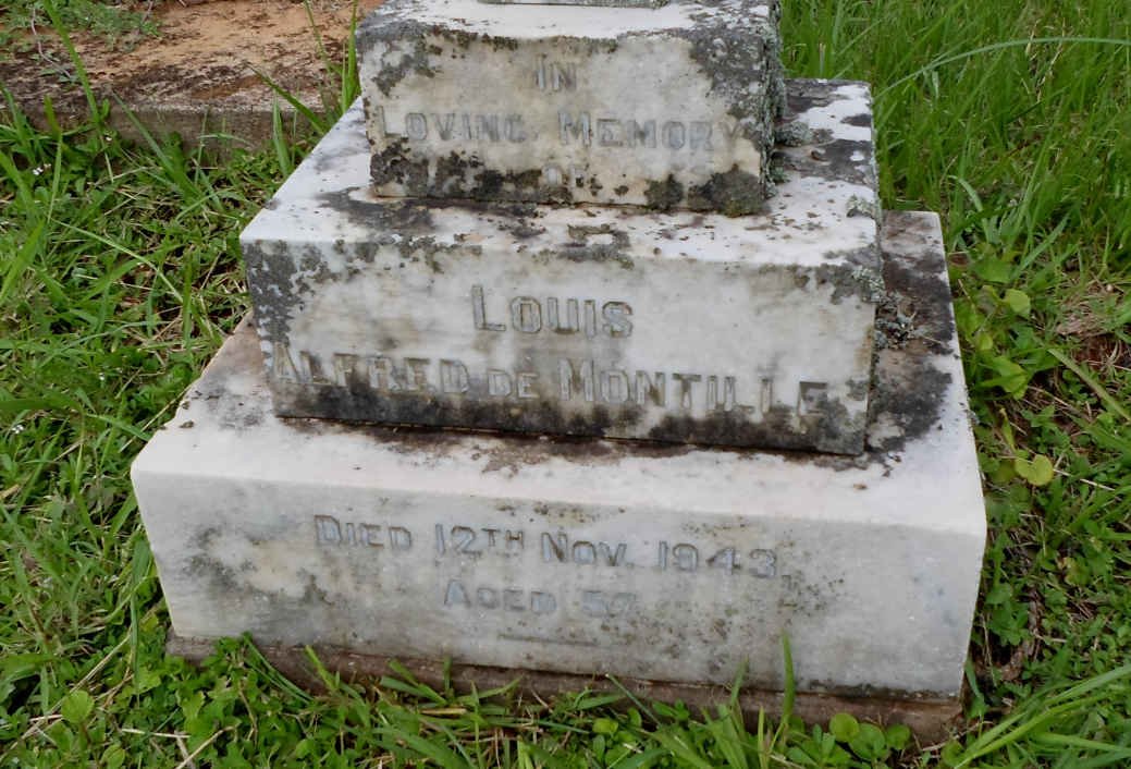 MONTILLE Louis Alfred, de -1943