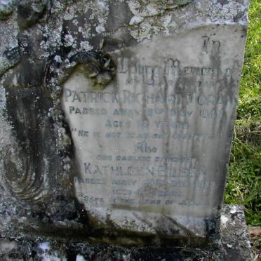 MORAN Patrick Richard -1948 :: MORAN Kathleen Eileen -1933