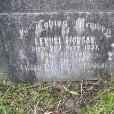 MORGAN Lenuel -1937 &amp; Lilian Marie Ring -1955