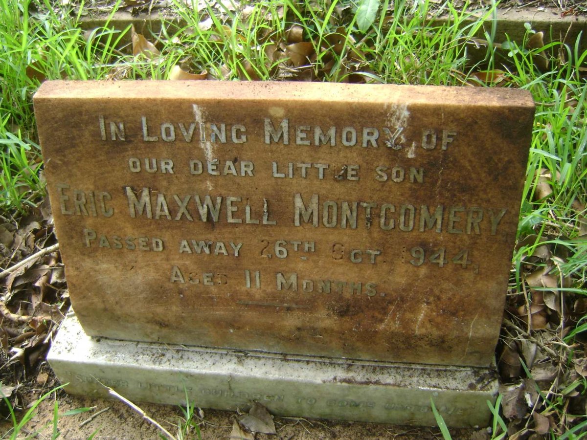 MONTGOMERY Eric Maxwell -1944