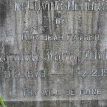 MULLER Cornish John 1878-1961