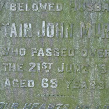 MURRAY John -1930 &amp; Jessie Callan -1961