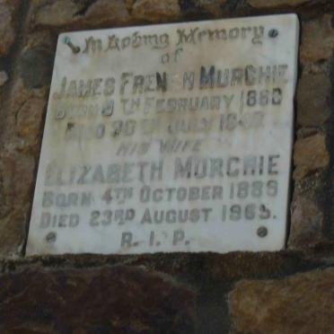 MURCHIE James French 1888-1947 &amp; Elizabeth 1889-1965