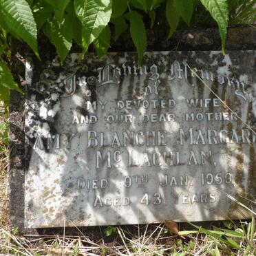 McLACHLAN Amy Blanche Margaret -1959
