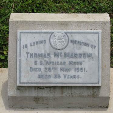 McMARROW Thomas -1951
