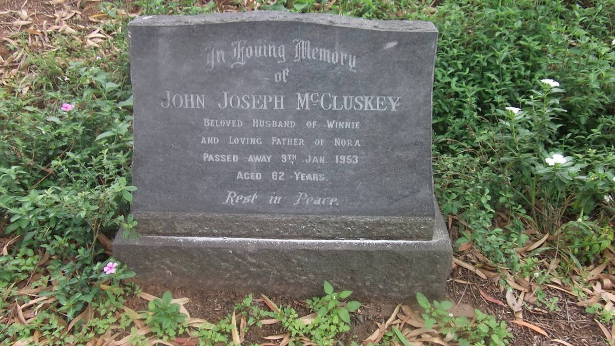 MCCLUSKEY John Joseph -1953