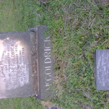 McGOLDRICK James 1890-1956 :: LENNOX Gordon -2001 &amp; Colleen -1998 