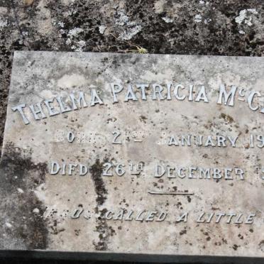 McCALLUM Thelma Patricia 1913-1915