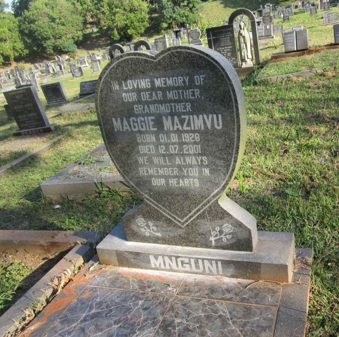 MNGUNI Maggie Mazimvu 1928-2001