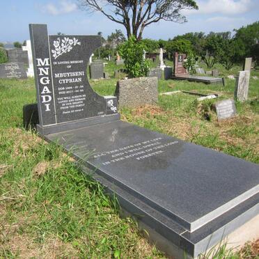 MNGADI Mbuyiseni Cyprian 1956-2017