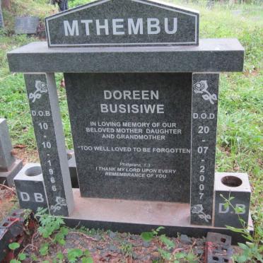 MTHEMBU Doreen Busisiwe 1966-2007