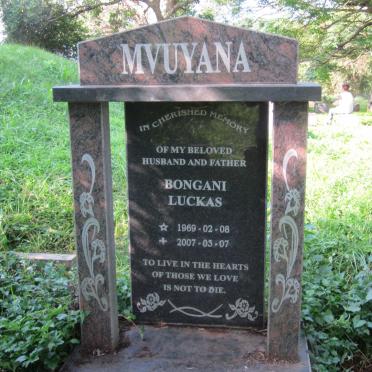 MVUYANA Bongani Luckas 1969-2007