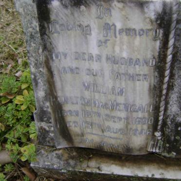 Mac MENIGALL William Hamilton 1890-1946