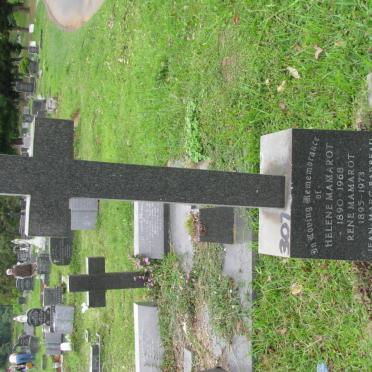 MAMAROT Rene 1895-1973 &amp; Helene 1890-1968 :: BARBEAU Jean-Marc 1956-1980