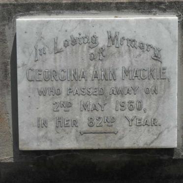 MACKIE Georgina Ann -1960