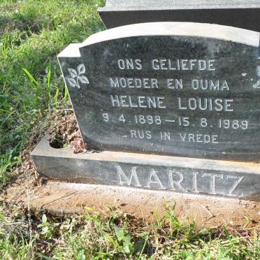 MARITZ Helene Louise 1898-1989