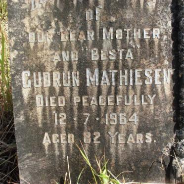 MATHIESEN Gudrun -1964
