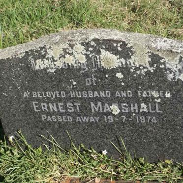 MARSHALL Ernest -1974