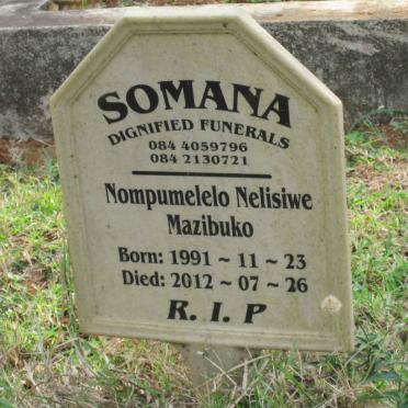 MAZIBUKO Nompumelelo Nelisiwe 1991-2012