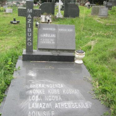 MAZIBUKO uJabulani 1963-2006