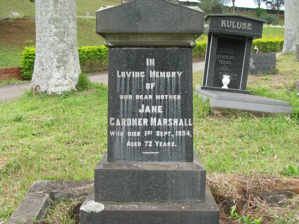 MARSHALL Jane Gardner -1934