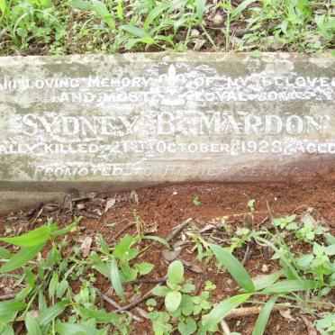 MARDON Sydney B. -1928