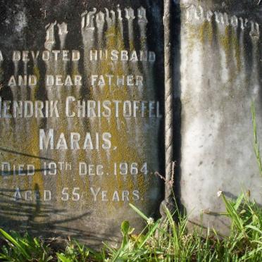MARAIS Hendrik Christoffel -1964