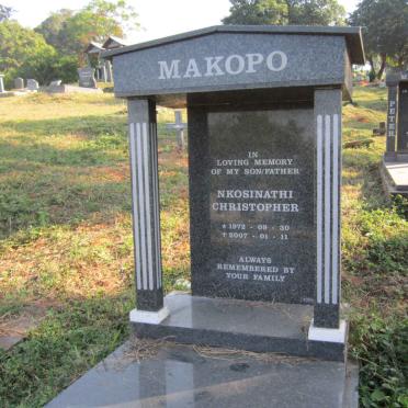 MAKOPO Nkosinathi Christopher 1972-2007