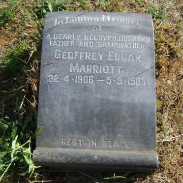 MARRIOTT Geoffrey Edgar 1906-1983