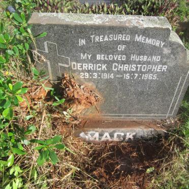 MACK Derrick Christopher 1914-1965