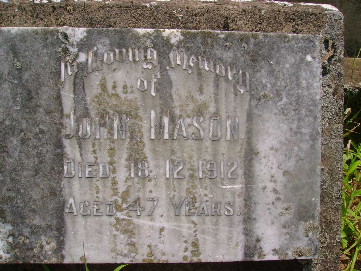 MASON John -1912