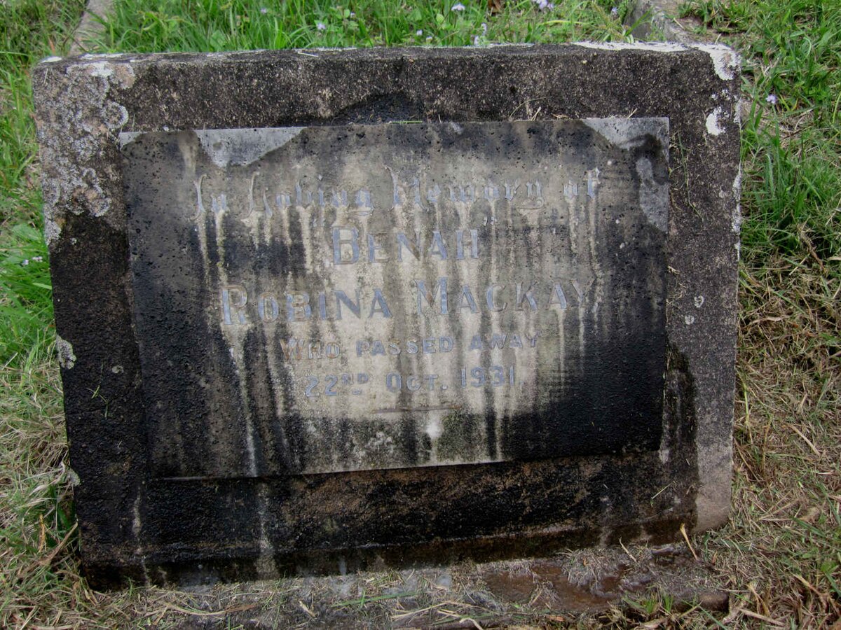 MACKAY Benah Robina -1931