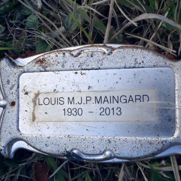MAINGARD Louis M.J.P. 1930-2013