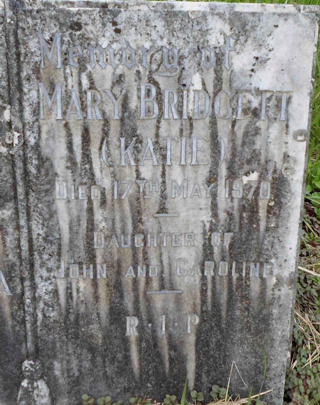 MALONEY Mary Bridgett -1970