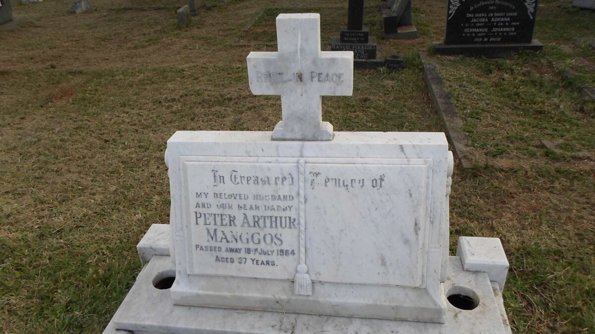 MANGGOS Peter Arthur -1964