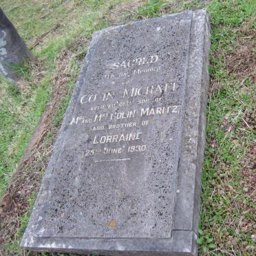 MARITZ Colin Michael -1930