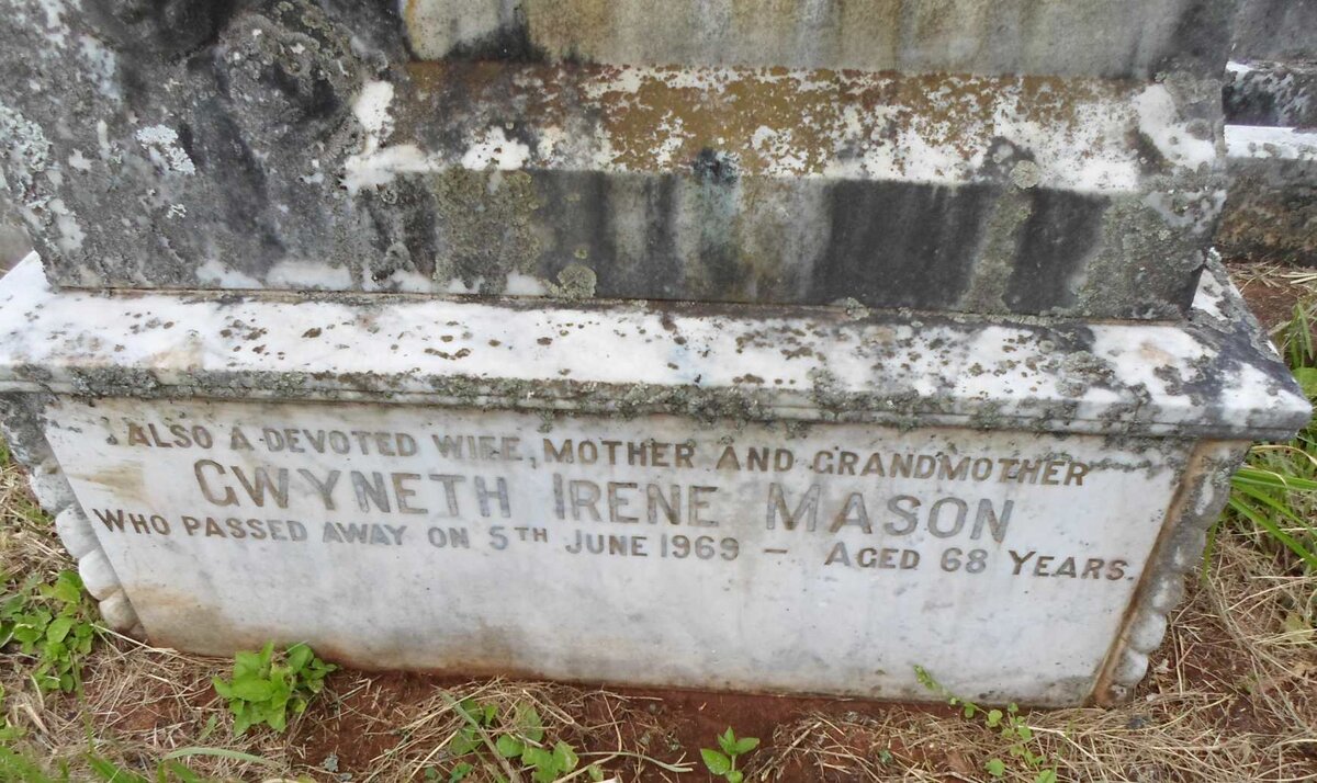 MASON Gwyneth Irene -1969