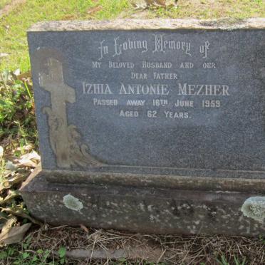 MEZHER Izhia Antonie -1959