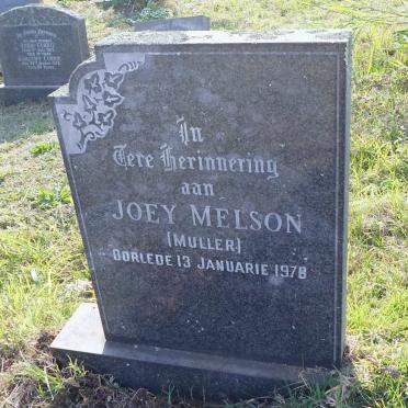 MELSON Joey nee MULLER -1978