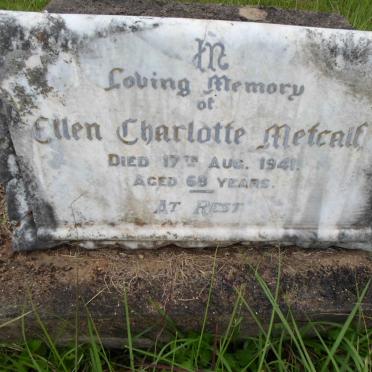 METCALF Ellen Charlotte -1941