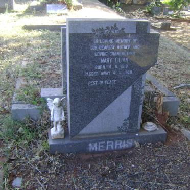 MERRIS Mary Lilian 1918-1979