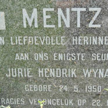 MENTZ Jurie Hendrik Wynand 1950-1978