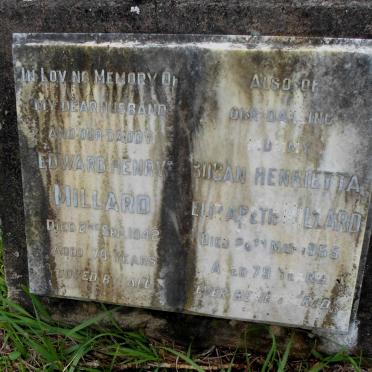 MILLARD Edward Henry -1942 &amp; Susan Henrietta Elizabeth -1955